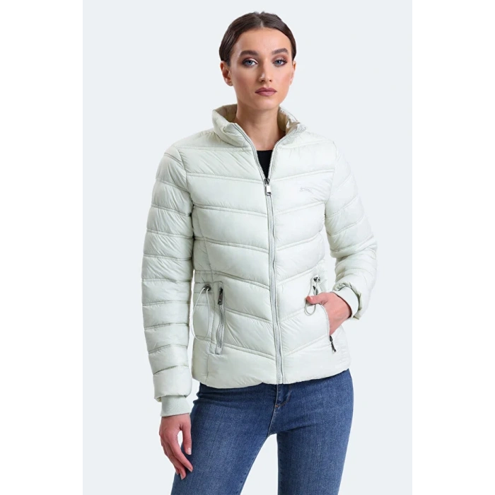 Slazenger Wave ST23JK040-000 Mont Beyaz