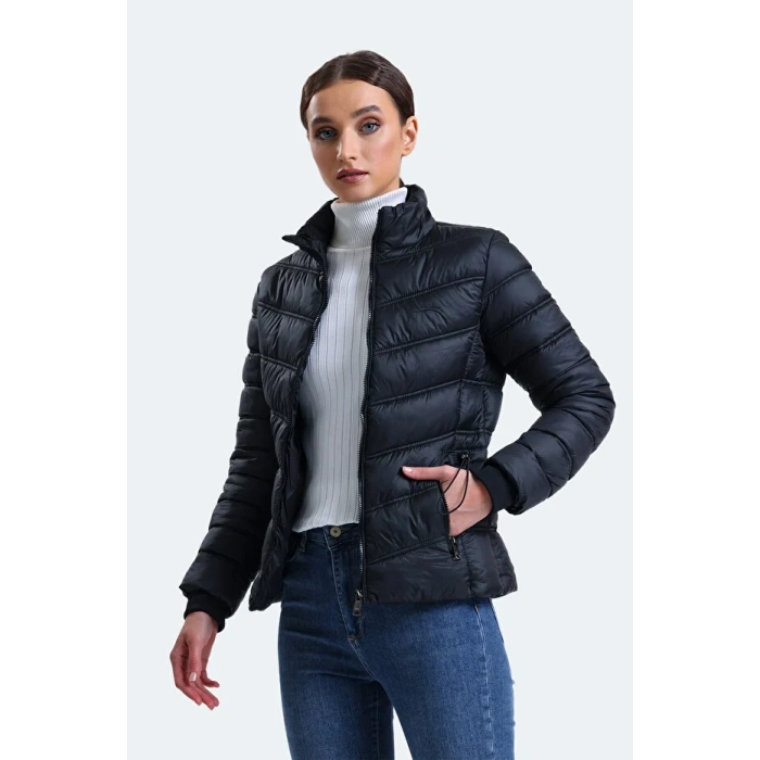 Slazenger Wave ST23JK040-500 Mont Siyah