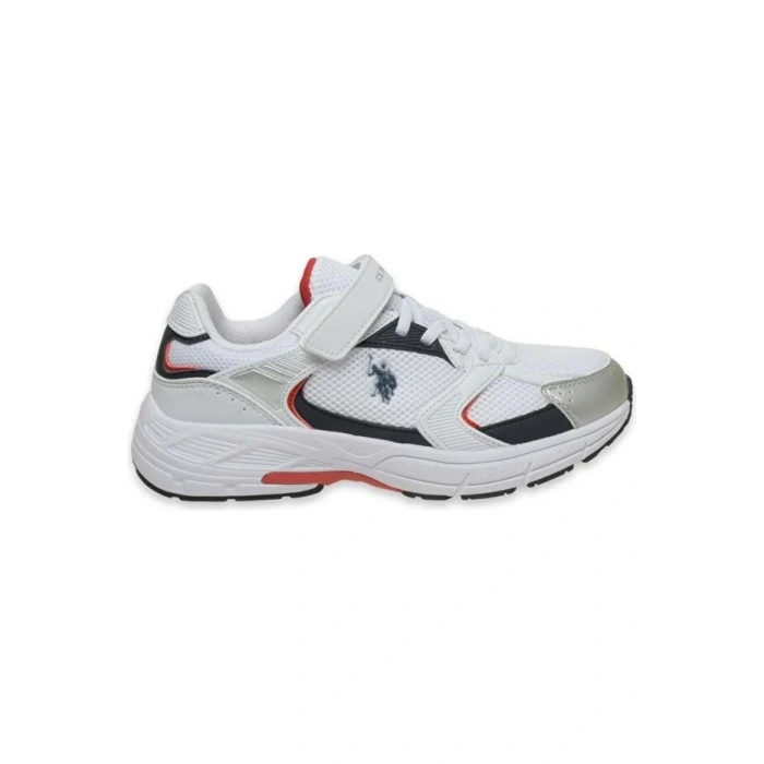U.S. Polo Assn. Felix Jr 4 Fx Beyaz-Laci-Kırmızı