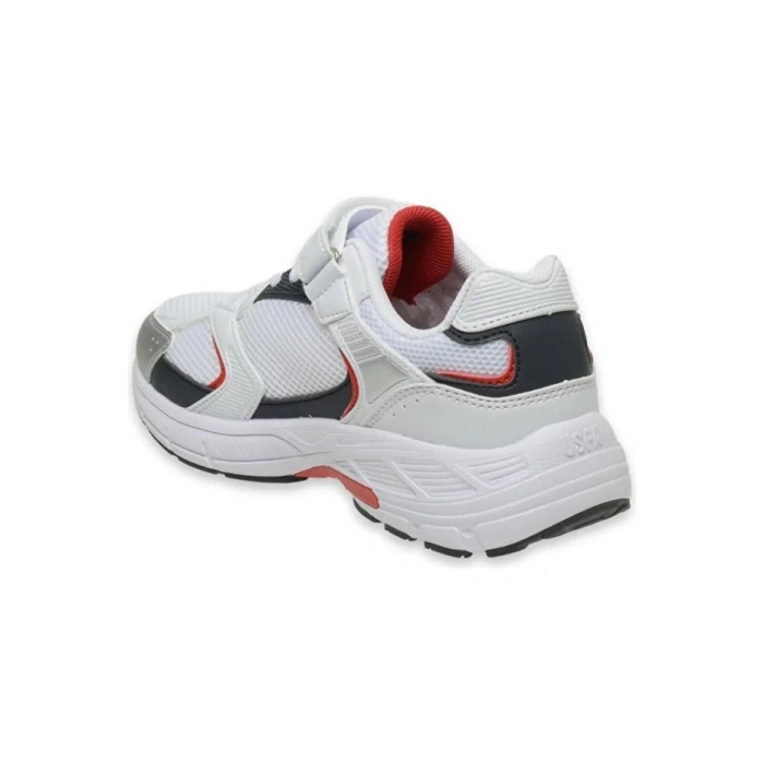 U.S. Polo Assn. Felix Jr 4 Fx Beyaz-Laci-Kırmızı