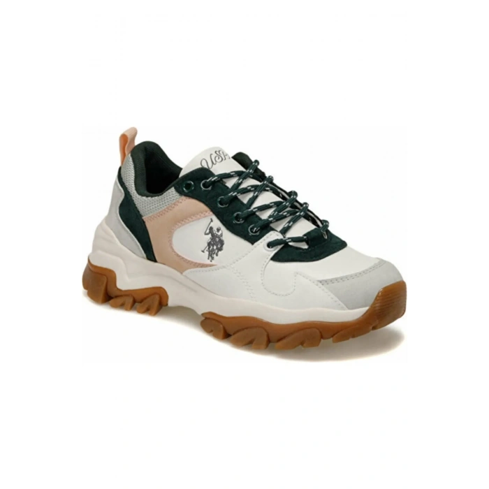 U.S Polo Assn. Tracky 5FX Beyaz/Yeşil