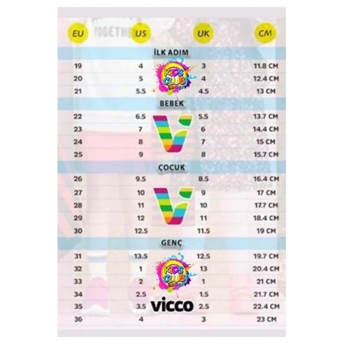 Vicco David Bot Siyah (22-25)