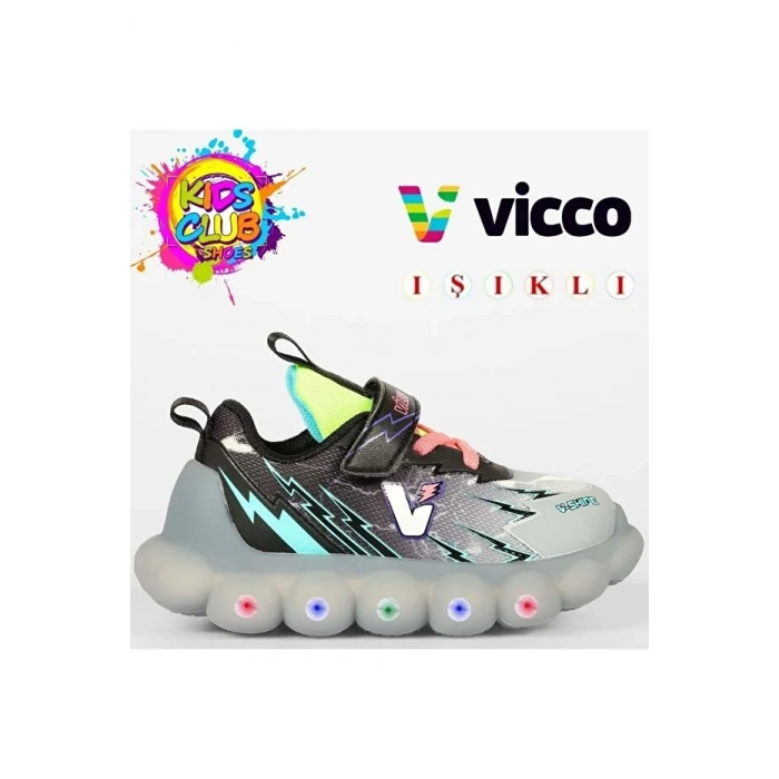 Vicco Flash Sneaker Siyah (24-28)