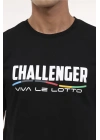 Lotto M-Lencer Tee 4FX T-Shirt Siyah