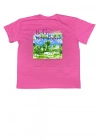 Lumberjack Wavy 11MD1055 T-Shirt Pembe