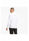 Puma Ess Big Logo Hoodie 586644-02 Beyaz
