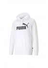 Puma Ess Big Logo Hoodie 586644-02 Beyaz