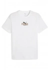 Puma Graphic Tee 688032-02 T-Shirt Beyaz