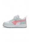 Puma Rebound V6 Lo Space Belle Beyaz-Mavi 402786-01 (28-35)