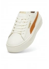 Puma Smash Platform 390758-12 Beyaz/Caramel