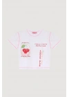 Quzu 25YTSH00510 T-Shirt Beyaz