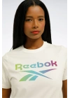 Reebok Gradient Graphic Tee T-Shirt Ekru