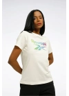 Reebok Gradient Graphic Tee T-Shirt Ekru