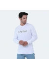 Slazenger Bar ST22WE103-000 Beyaz Sweatshirt
