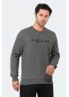 Slazenger Bar ST22WE103-250 Antrasit Sweatshirt
