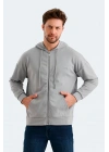 Slazenger Valter ST24WE049-200 Gri Sweatshirt