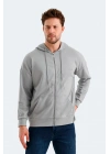 Slazenger Valter ST24WE049-200 Gri Sweatshirt