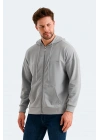 Slazenger Valter ST24WE049-200 Gri Sweatshirt