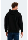 Slazenger Valter ST24WE049-500 Siyah Sweatshirt