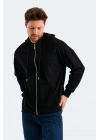 Slazenger Valter ST24WE049-500 Siyah Sweatshirt