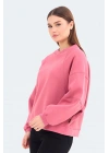 Slazenger Via ST24WK012-677 Gül Sweatshirt