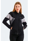 Slazenger Victory ST24WK013-500 Siyah Sweatshirt