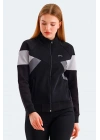 Slazenger Victory ST24WK013-500 Siyah Sweatshirt