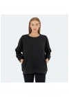 Slazenger Vikenti SW ST24WK037-500 Siyah Sweatshirt