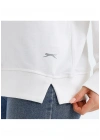 Slazenger Virtue ST24WK021-000 Beyaz Sweatshirt
