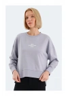 Slazenger Vital ST24WK025-680 Lila Sweatshirt