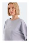 Slazenger Vital ST24WK025-680 Lila Sweatshirt