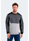 Slazenger Vitali ST24WE054-500 Siyah Sweatshirt