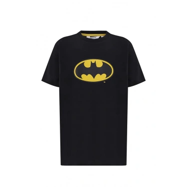 Lumberjack BL Batman 11GFB625 T-Shirt Siyah
