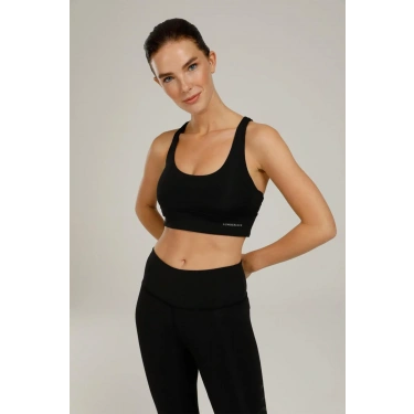 Lumberjack CT689 Sports Bra 2 Fx Siyah
