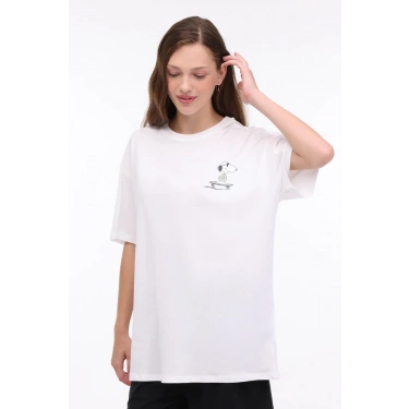 LUMBERJACK WL SALLY 11GFL1006 T-Shirt Ekru