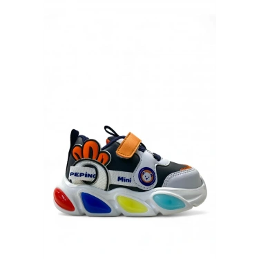 Pepino 1802 Lacivert Turuncu Sneaker