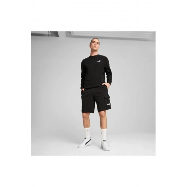 Puma 682662-01 ESS Logo Cargo Short Siyah