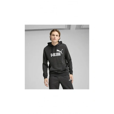 Puma ESS No:1 Logo Hoodie 682572-07 Gri