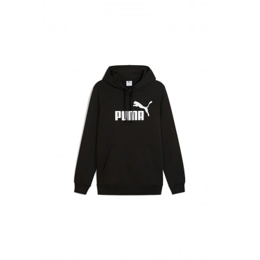 Puma ESS No:1 Logo Hoodie 682572-01 Siyah