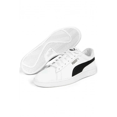 Puma Smash 3.0 Buck 393326-08 Beyaz-Siyah (40-45)