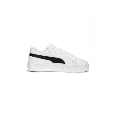 Puma Smash Platform 390758-04 Beyaz/Siyah