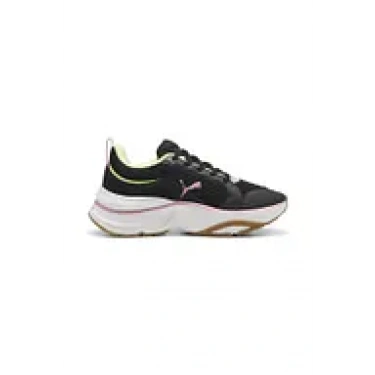 Puma Softride Divine 310163-07 Siyah-Yeşil-Pembe