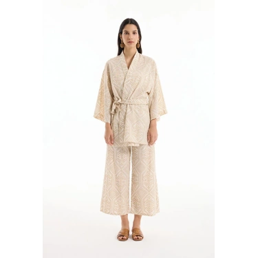 Quzu 25YKMN00544 Ceket Kahve