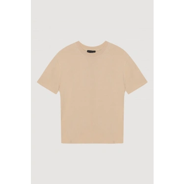 Quzu 25YTSH00186 T-Shirt Bej