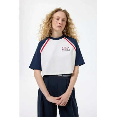 Quzu 25YTSH00199 T-Shirt Ekru