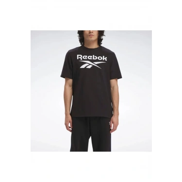 Reebok İndenty Big Logo T-Shirt Siyah