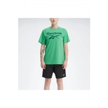 Reebok İndenty Big Logo T-Shirt Yeşil