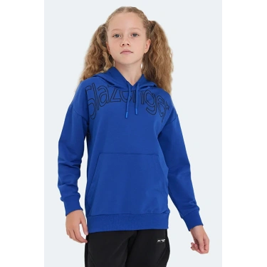 Slazenger LETTO ST24WC004-480 Sweat Mavi