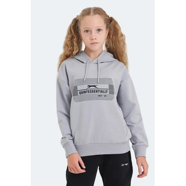 Slazenger Loya ST24WC003-280 Sweatshirt Gri