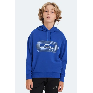 Slazenger Loya ST24WC003-480 Sweatshirt Mavi